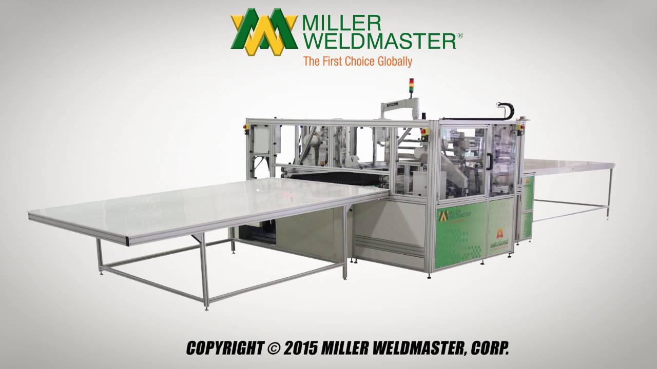 Automatically Weld and Grommet Banners