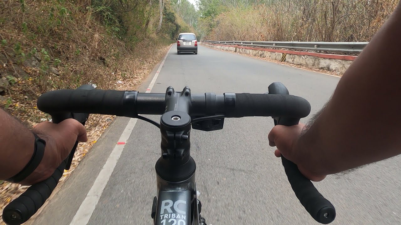 Cycling Nandi Hills Descent 1