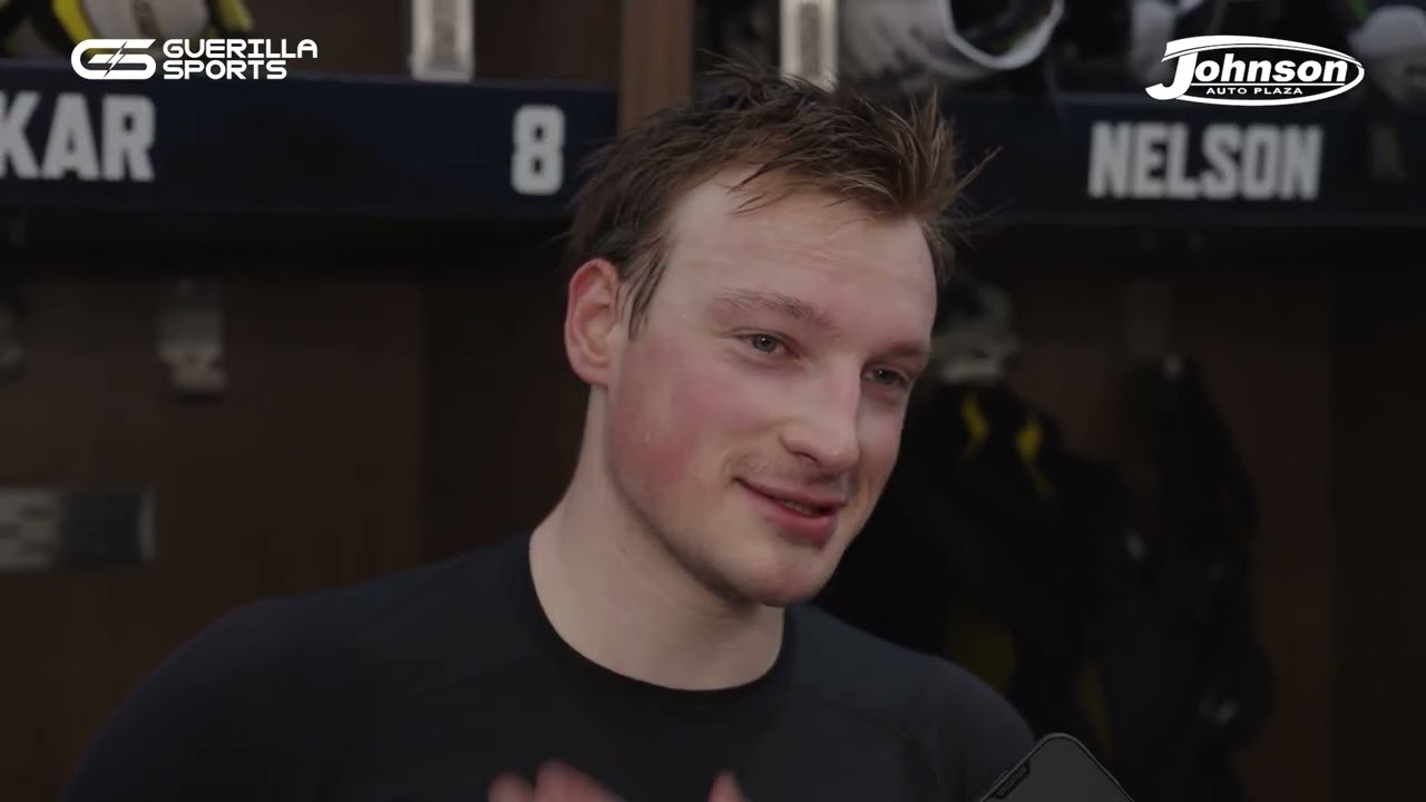 INSIDE THE LOCKER ROOM - Avs BIG WIN over Wild | Kadri, Makar, Roy | Guerilla Sports | 3/8/26