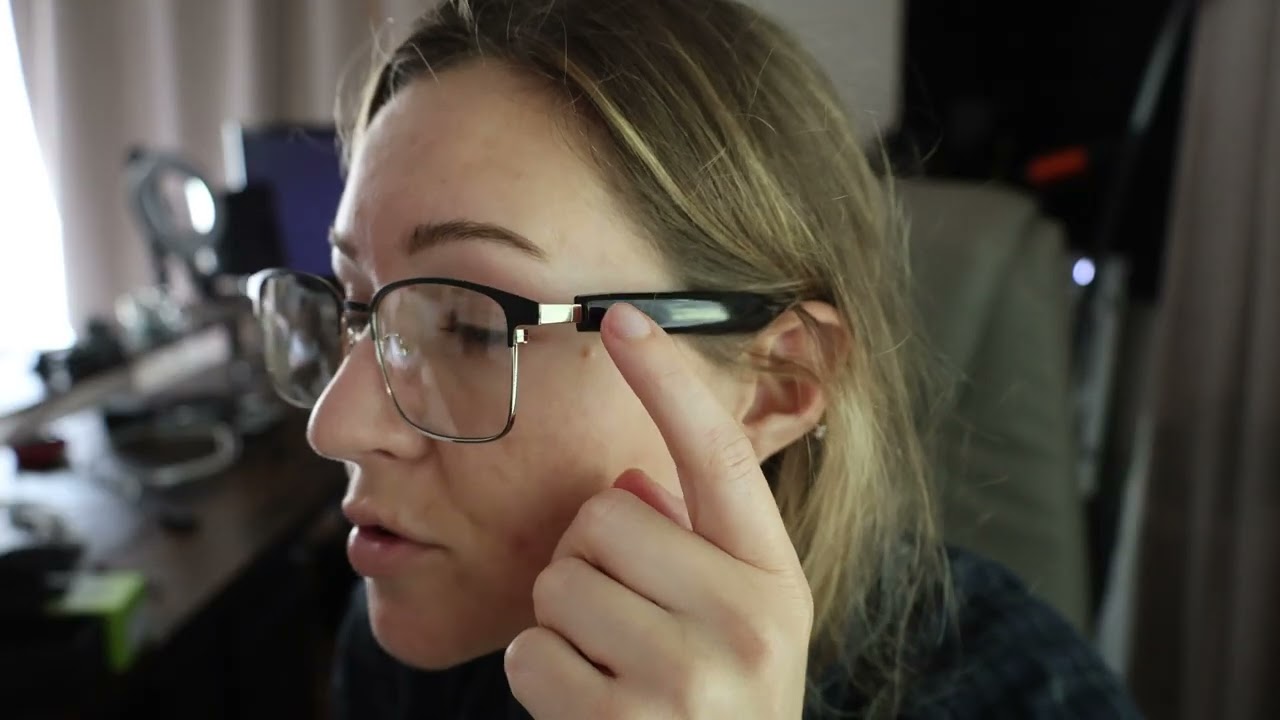 padom AI Translation Smart Glasses 110+ Language Interpretation/Live Recording/Real-Time Translation