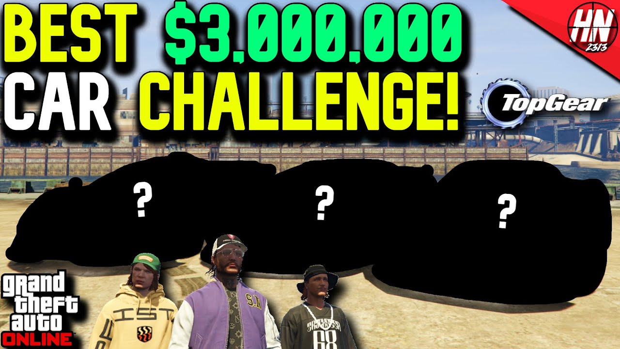 GTA 5 Online Best $3,000,000 Car Challenge!
