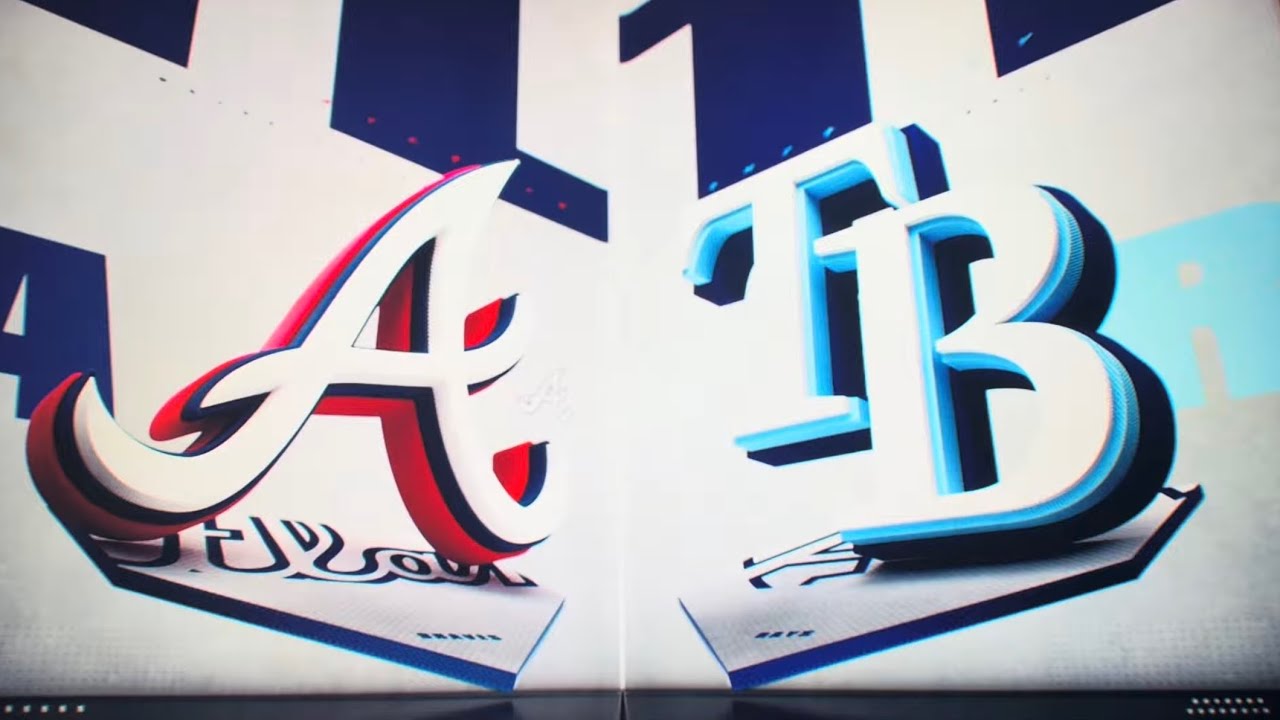 Braves vs Rays MLB the show 24 full game 2026 spring training 2/21/26￼￼