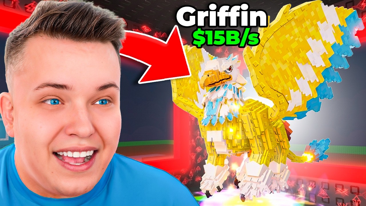 Pierwszy w POLSCE GRIFFIN w Steal A Brainrot Roblox!