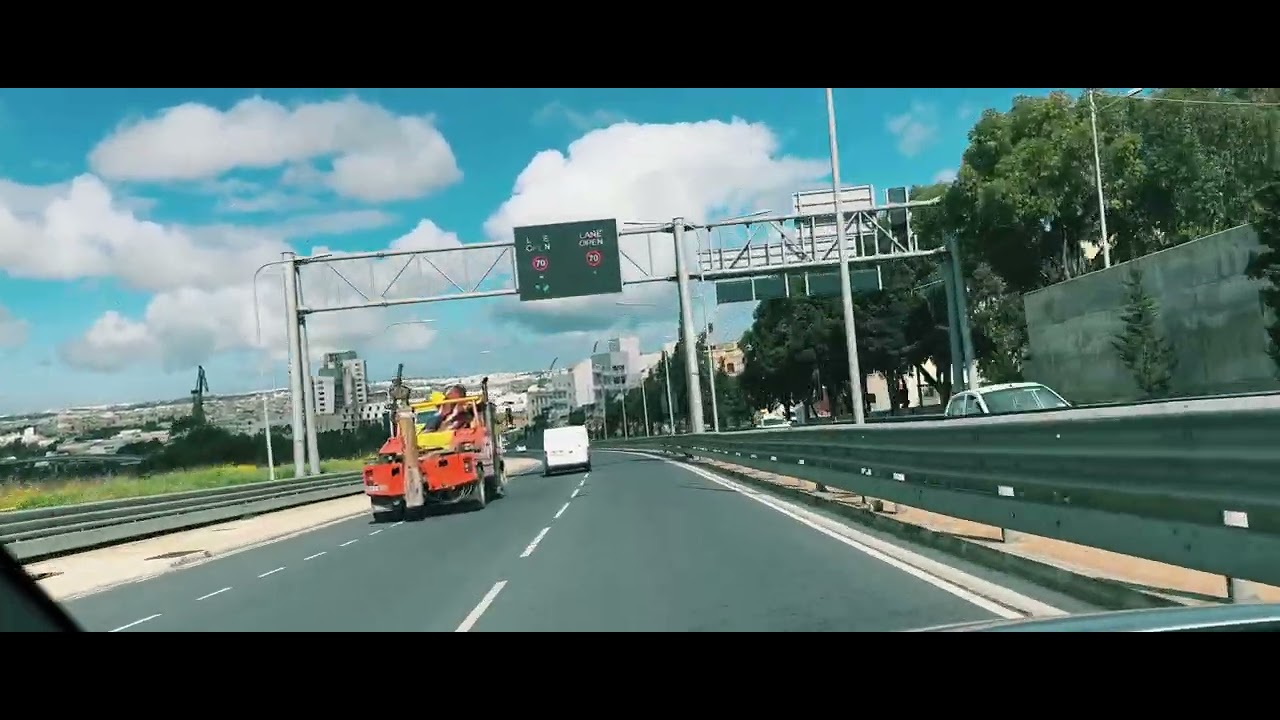 Driving tour from Pretty Bay, Birżebbuġa to Valletta, Malta 🇲🇹