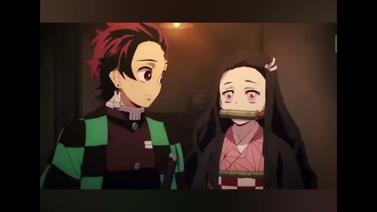 Nezuko cute moments with tanjiro