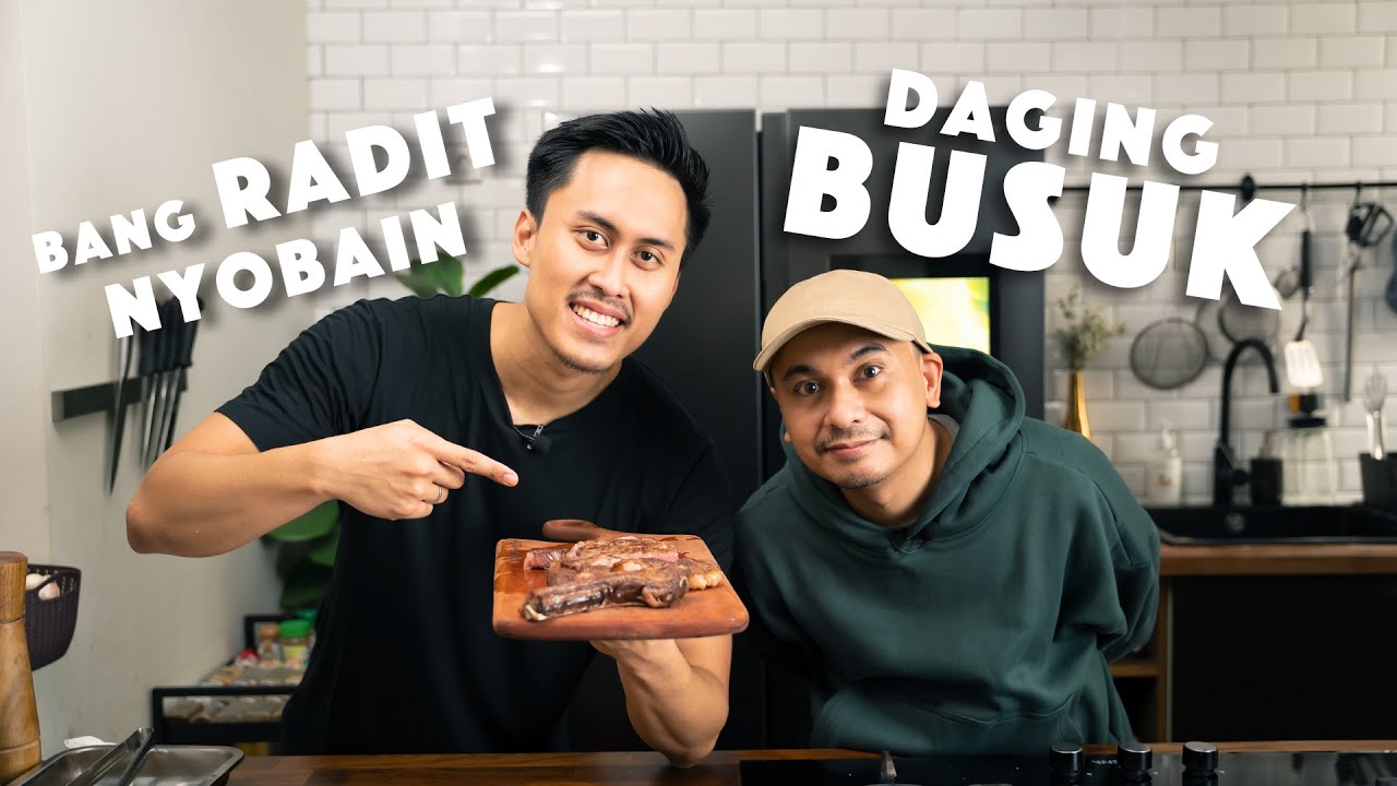 BANG @Raditya Dika  SUKA MAKAN DAGING BUSUK??? | DRY AGED STEAK