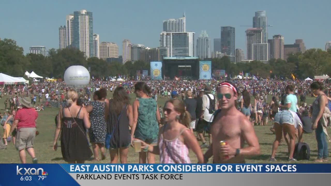 City looks to east Austin parks as alternative event spaces