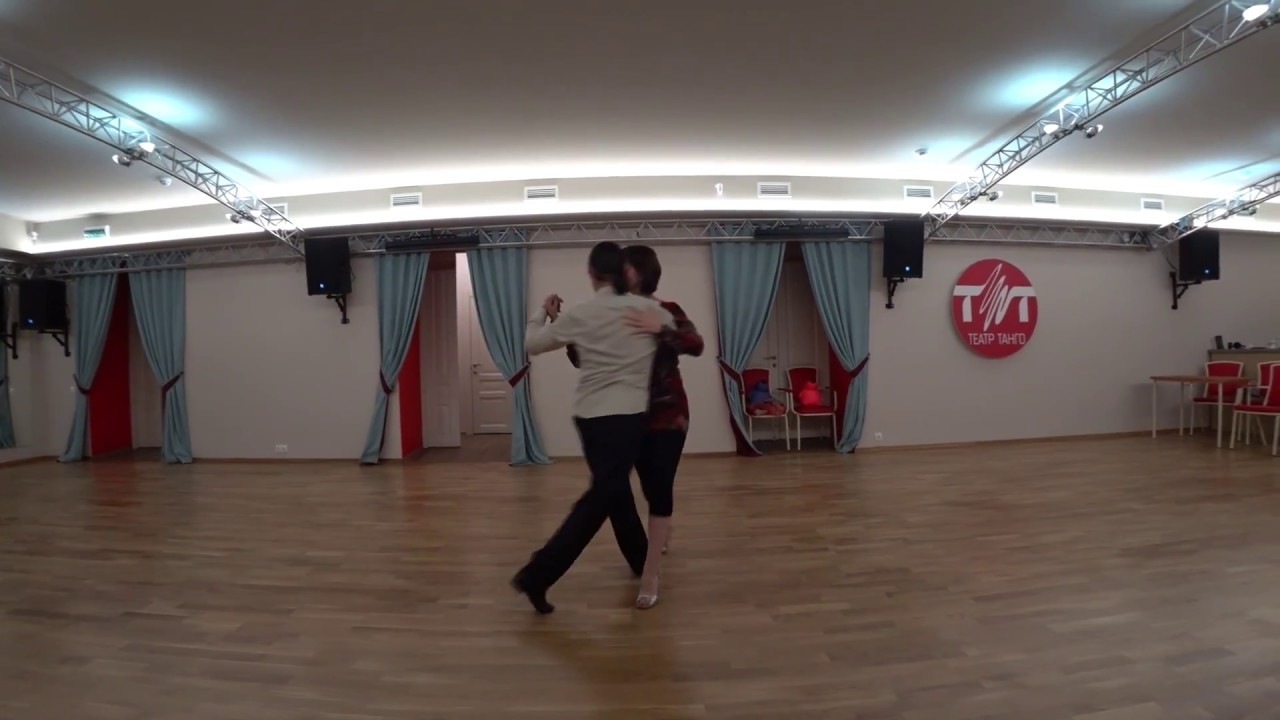 Урок 55. Танго. Крест назад