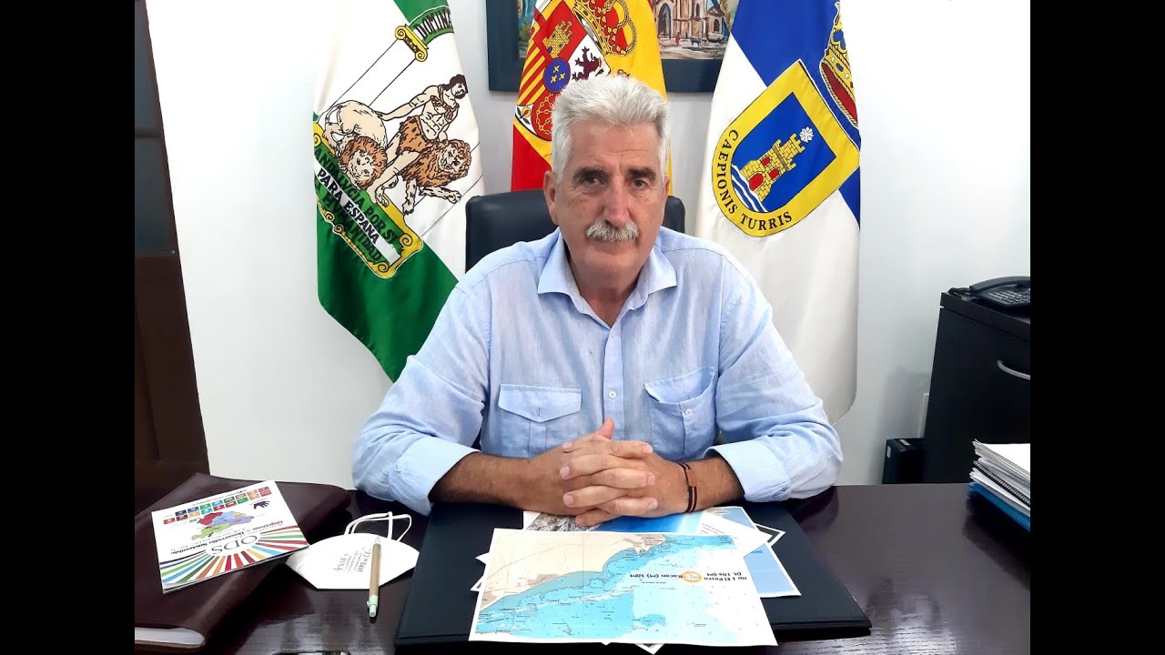 El alcalde de Chipiona. Propuesta de situar la desembocadura del Guadalquivir en Chipiona
