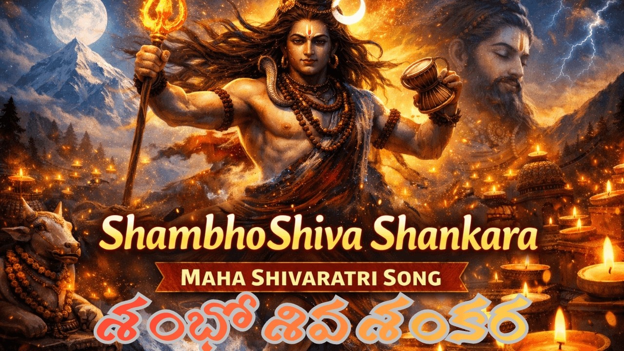 🕉️ శంభో శివ శంకర 🔱 శివరాత్రి ప్రత్యేక గీతం | Maha Shivaratri Telugu Devotional Song