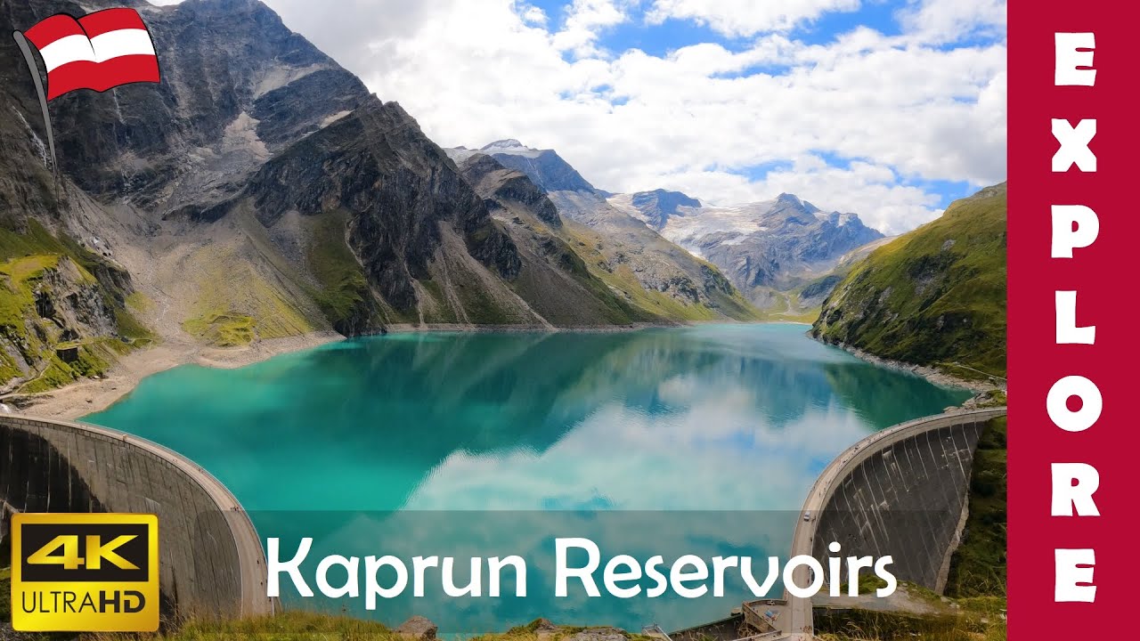 EXPLORE Kaprun High Mountain Reservoirs (Hochgebirgsstauseen) 4K 60fps