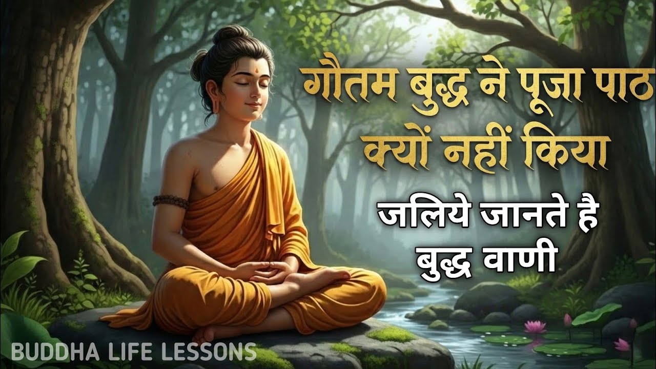 गौतम बुद्ध ने पूजा पाठ क्यों नहीं किया ? जलिये जानते हैं | Buddha motivation kahani | Buddha story 🙏
