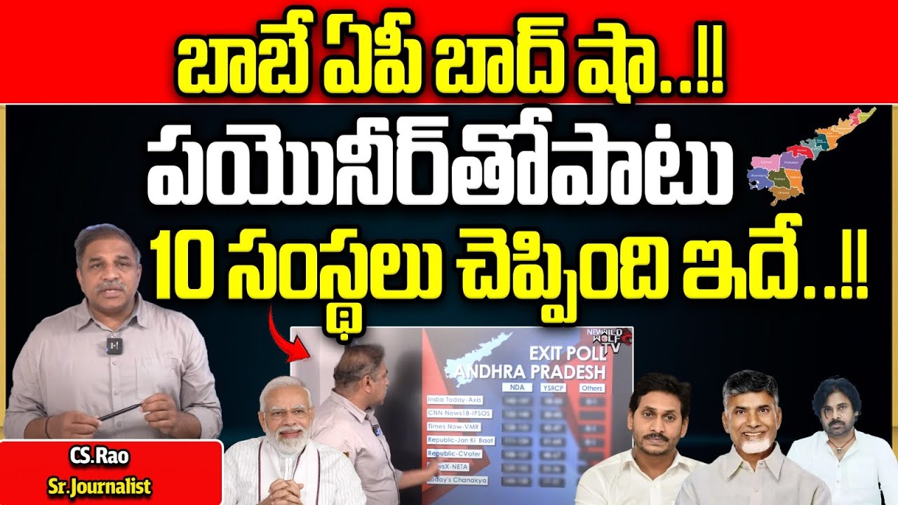 AP Elections 2024 Latest Survey After Polling | AP Next CM | YS Jagan Vs Chandrababu | Wild Wolf