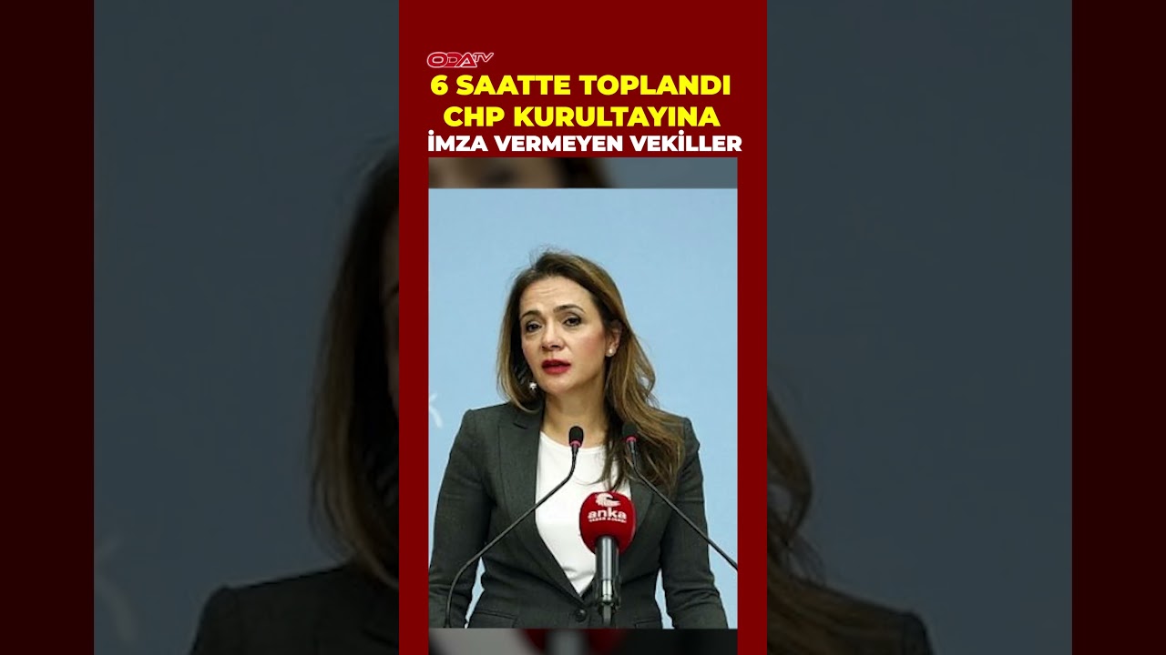 CHP'de olağan&uuml;st&uuml; kurultay i&ccedil;in yeterli imza toplandı. Peki imza vermeyen vekiller kimler...