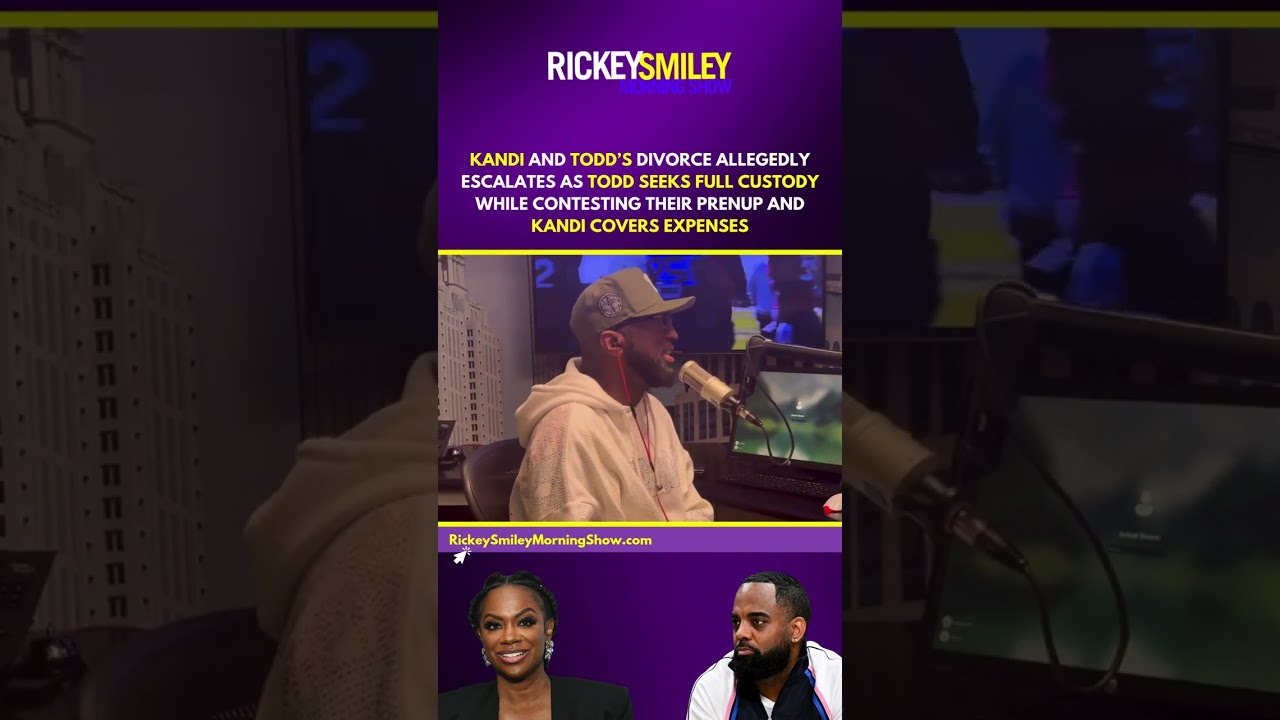 Kandi & Todd&rsquo;s Divorce Allegedly Escalates as Todd Seeks Full Custody and Kandi Covers the Expenses