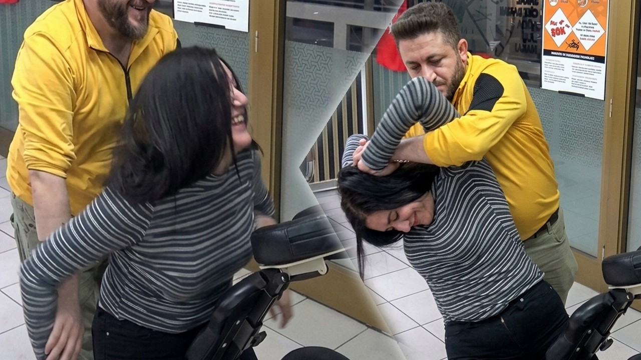 LADY BRIANA FELT MORE RELIEVED THAN SHE EXPECTED & CRACKS & ASMR head,face,back,foot & body massage