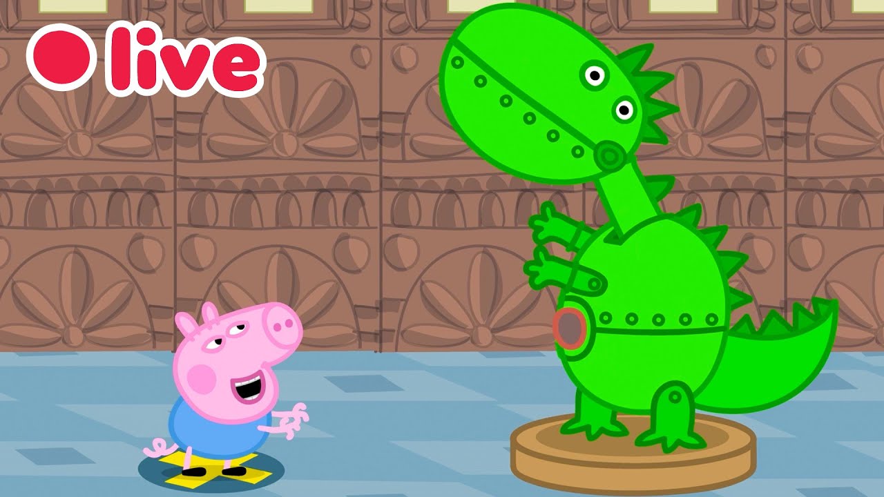 🔴 Peppa Pig NAJLEPSZE z George'a 2026 NA ŻYWO! 🦖 Bajki dla dzieci 🔴