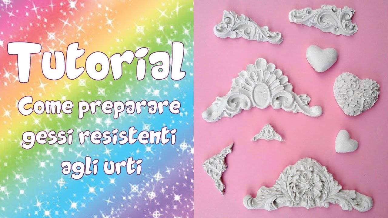 Tutorial   COME PREPARARE GESSI RESISTENTI AGLI URTI