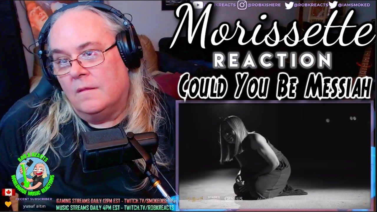 Morissette Reaction - Could You Be Messiah - First Time Hearing - Requested