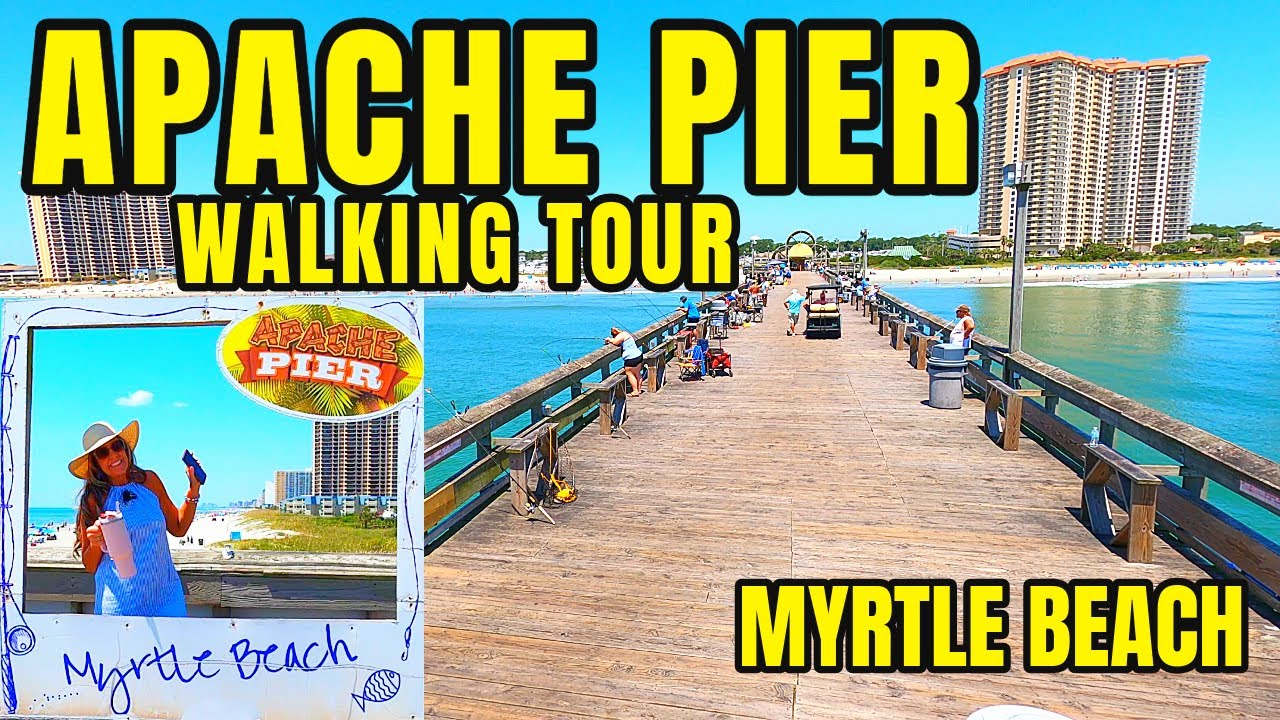 Myrtle Beach Apache Pier Walking Tour - Largest Wooden Pier on the East coast!