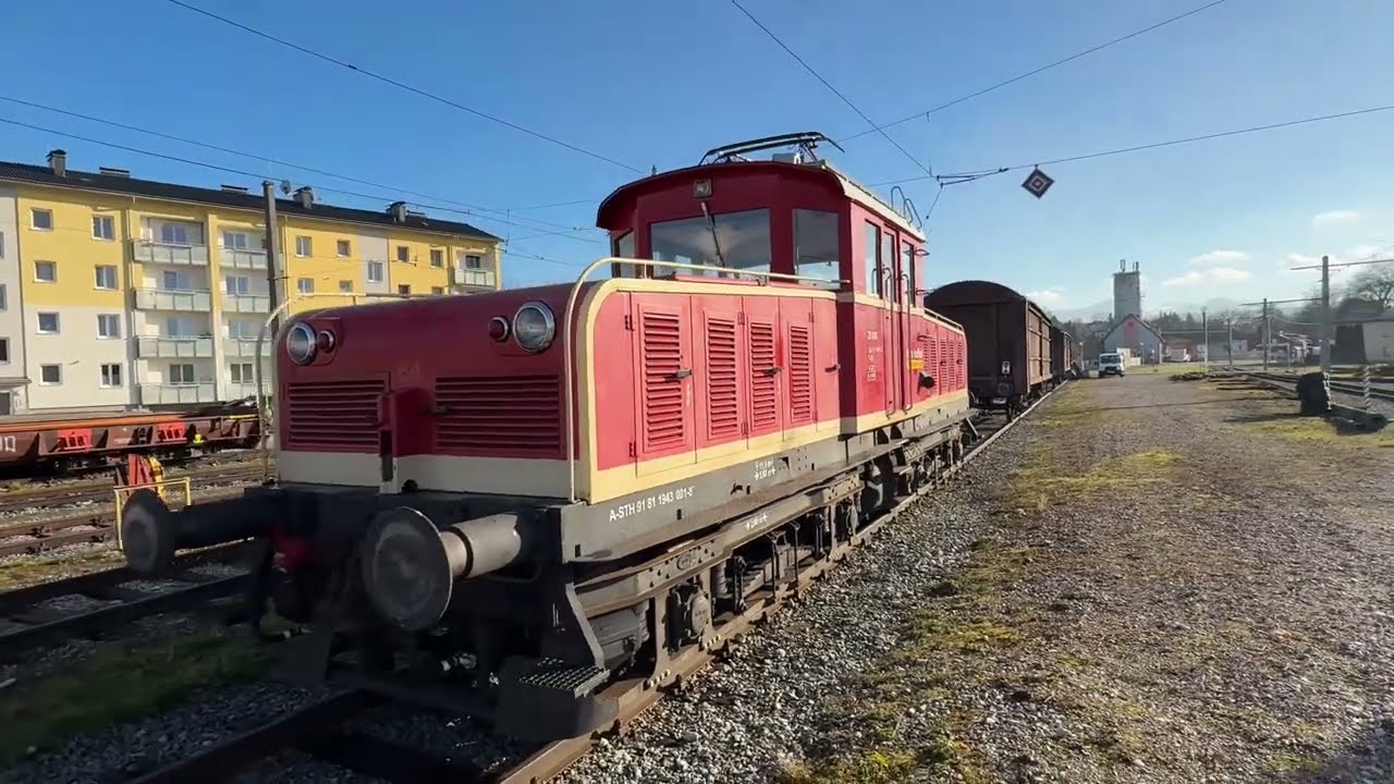 Vorchdorferbahn Lokalbahn Lambach-Vorchdorf. Austria.