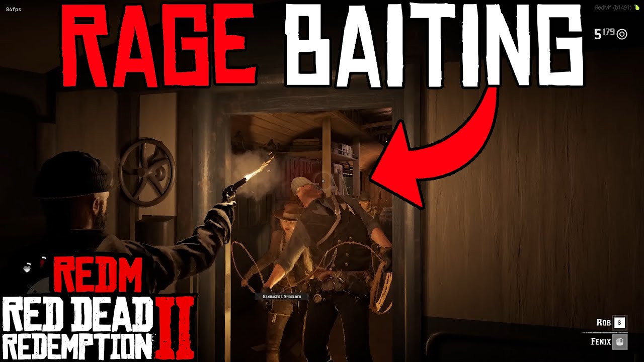 Rage Baiting Red Dead ROLEPLAYERS (BANNED)