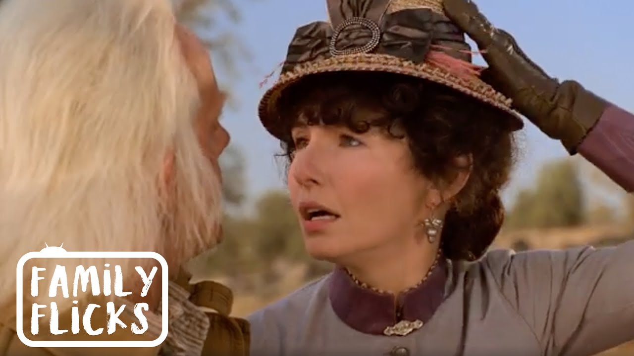 Dr Emmett Rescues Clara Clayton | Back To The Future III (1990) | Family Flicks