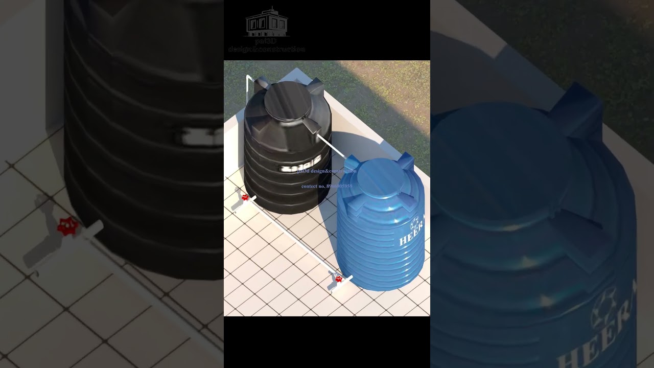 two water tank connections (voice generated by 11.ai)