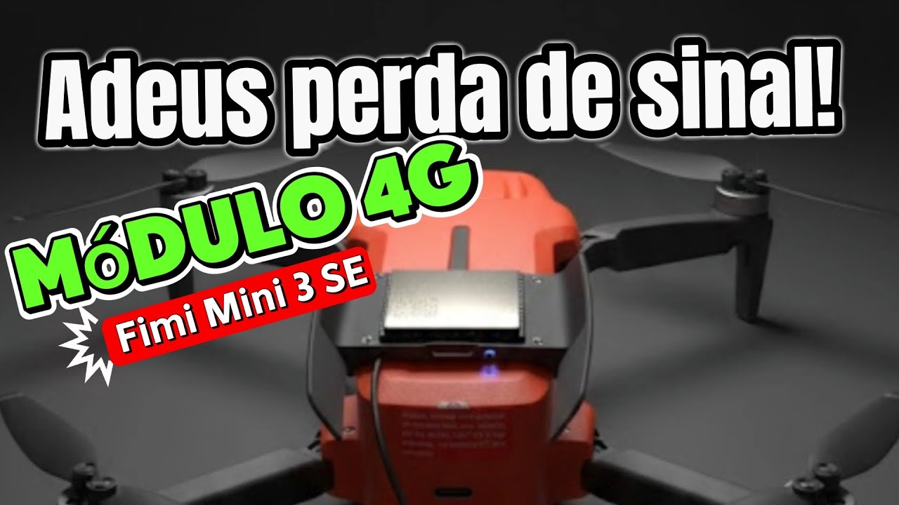 Módulo 4G entregando sinal constante no FIMIMINI3 Se