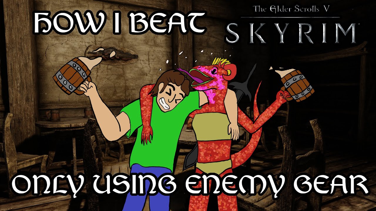 How I Beat Skyrim Only Using Enemy Gear