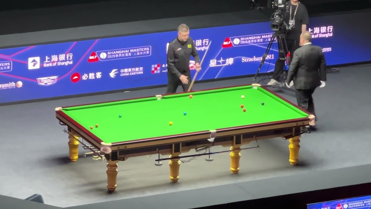2025shanghai master, champion Kyren Wilson. Final, third round show