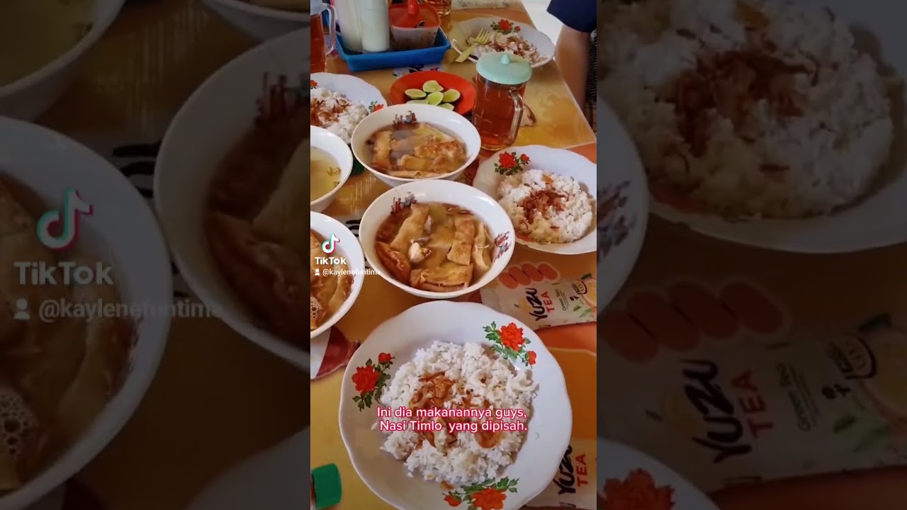 Makan Nasi Timlo Khas Solo #short #kulineran