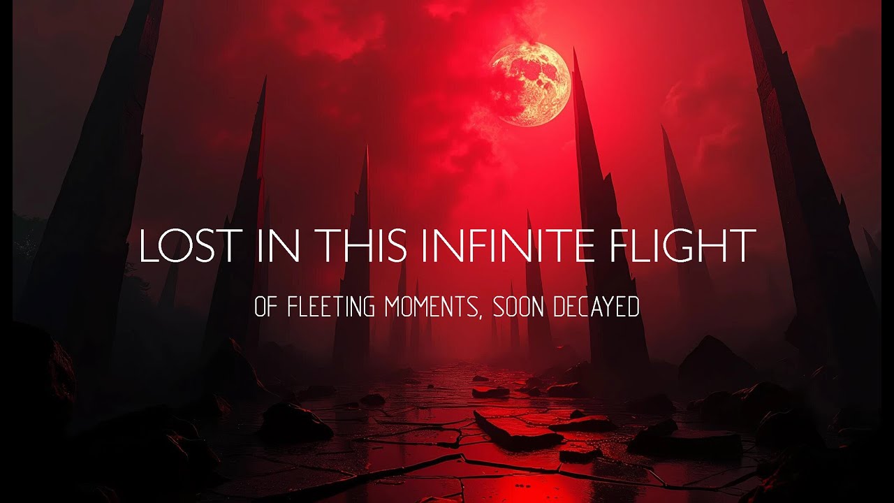 DNA THXRXPY & Voices of the Void - Lost in this infinite flight / Of fleeting moments, soon decayed
