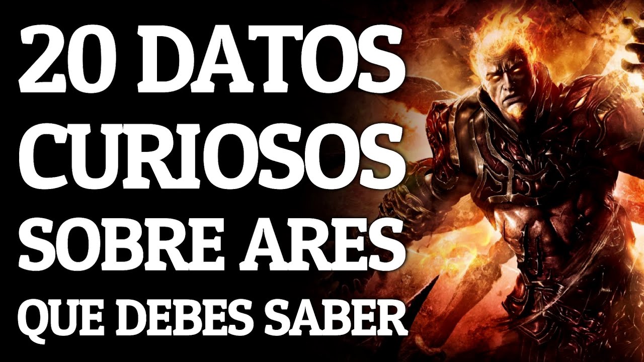 20 DATOS CURIOSOS sobre ARES que DEBES SABER - GOD OF WAR 🔥