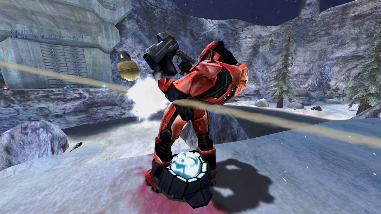 Halo: Combat Evolved -  BIG TEAM CTF Gameplay #1 (Ice Fields) [PC]