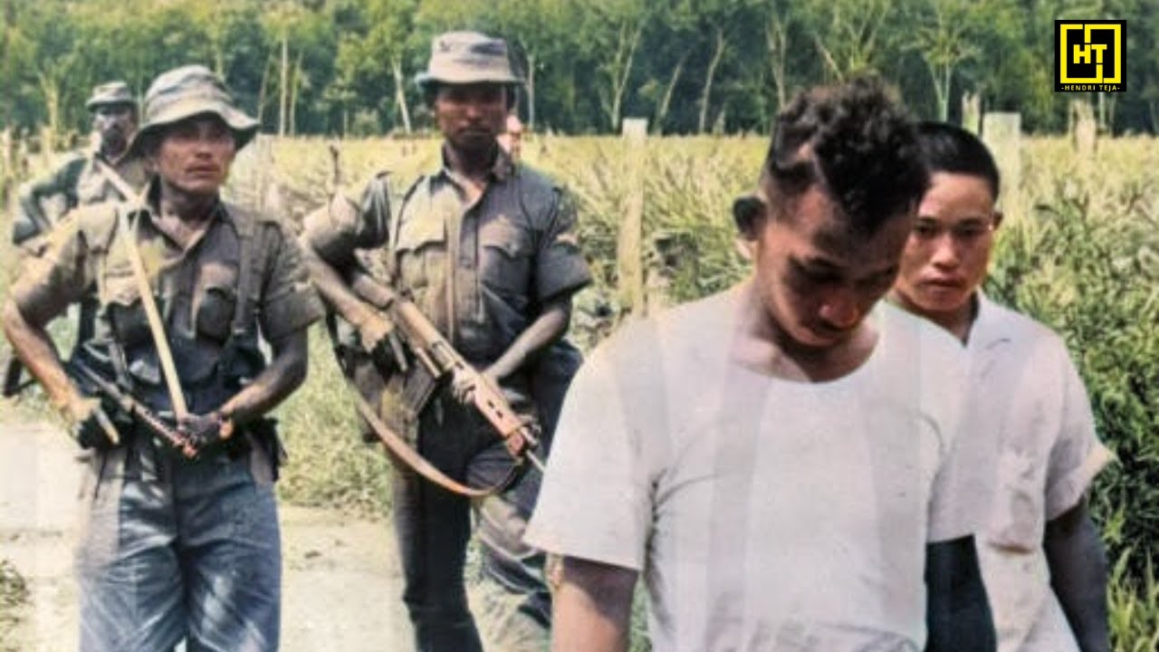 Video asli | OPERASI DWIKORA MARINIR INDONESIA DI MALAYSIA (1964) | Pendaratan di Pontian