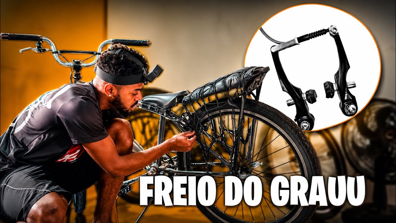 Como deixar FREIO VBRAKE BOM para o GRAU !
