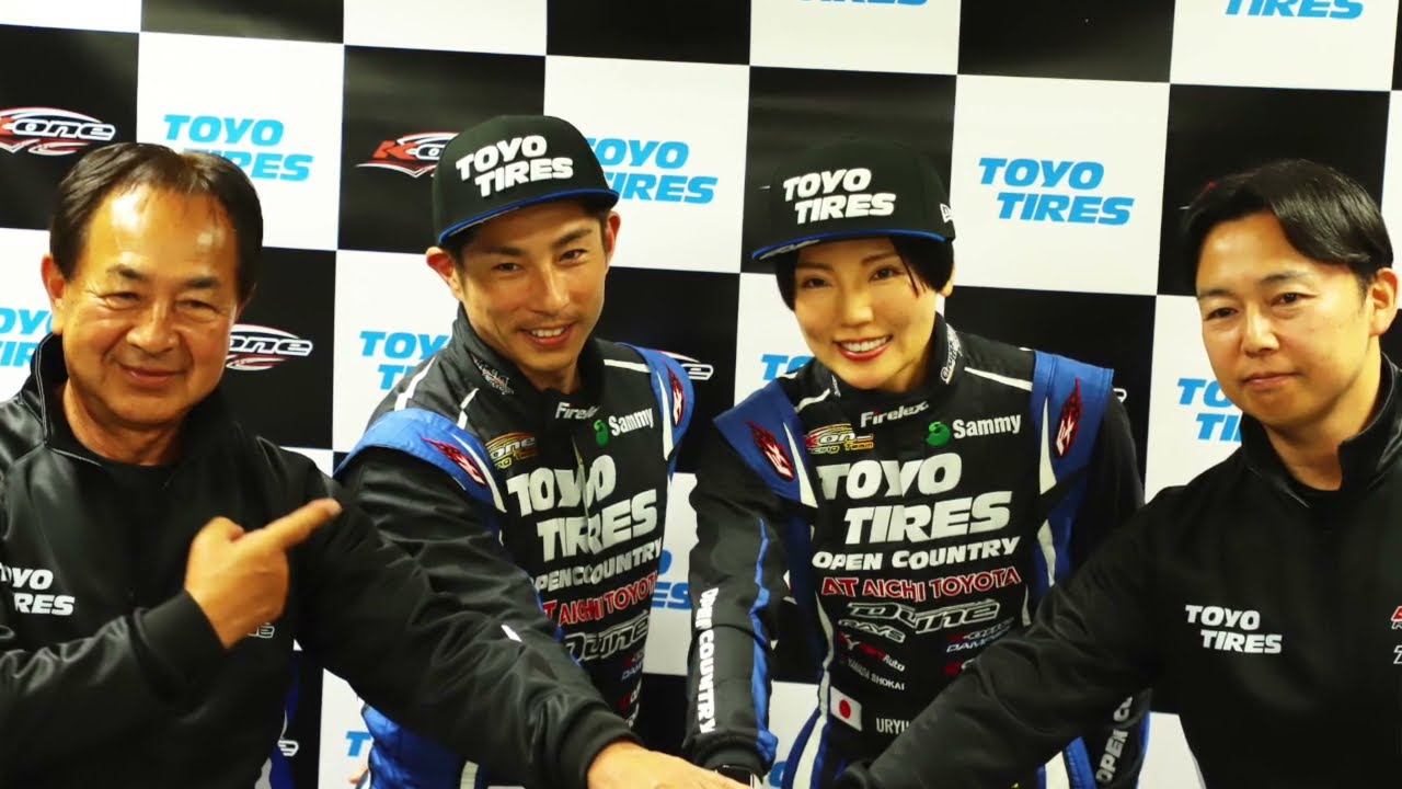 K-one with TOYOTIRES 三浦昂選手 北海道XCRスプリントカップ参戦発表会
