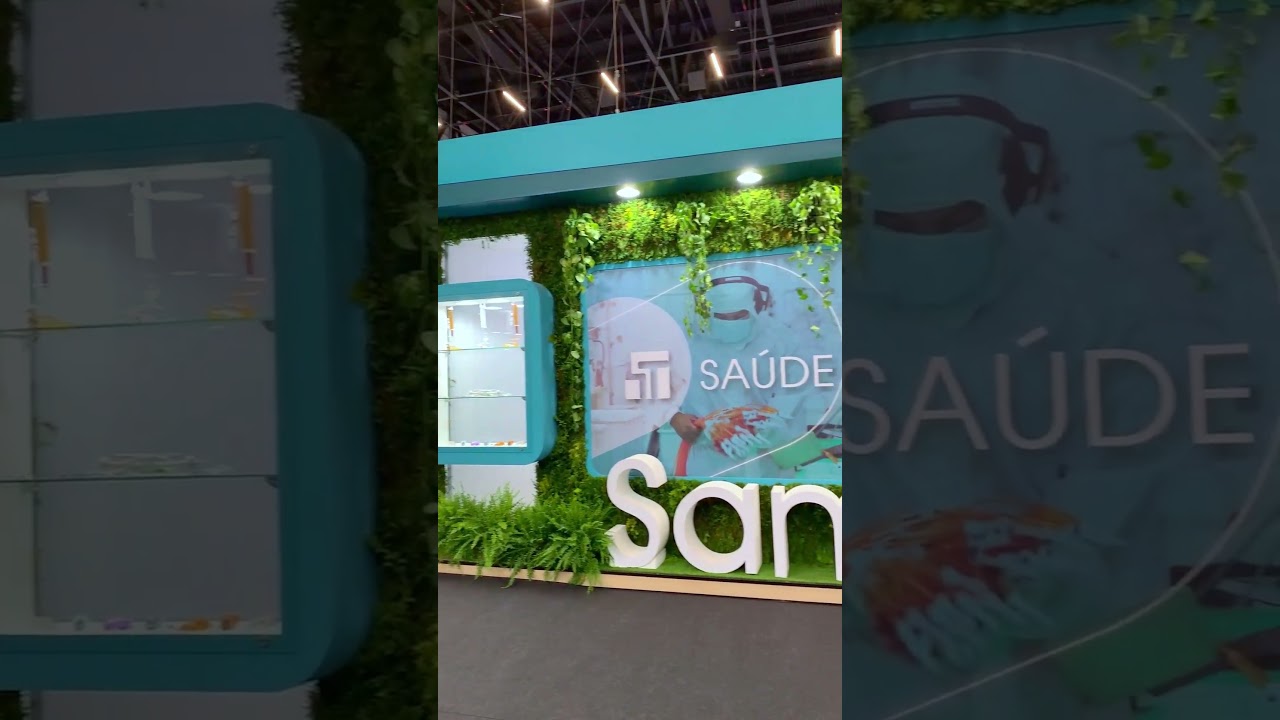 RESULTADO DA MONTAGEM DO ESTANDE DA SAMTRONIC #SHORTS