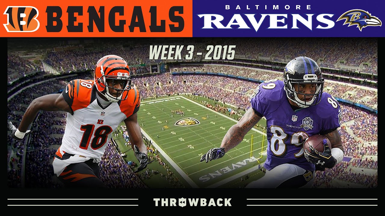 A.J. & Steve Smith Duel for the Win! (Bengals vs. Ravens 2015, Week 3)