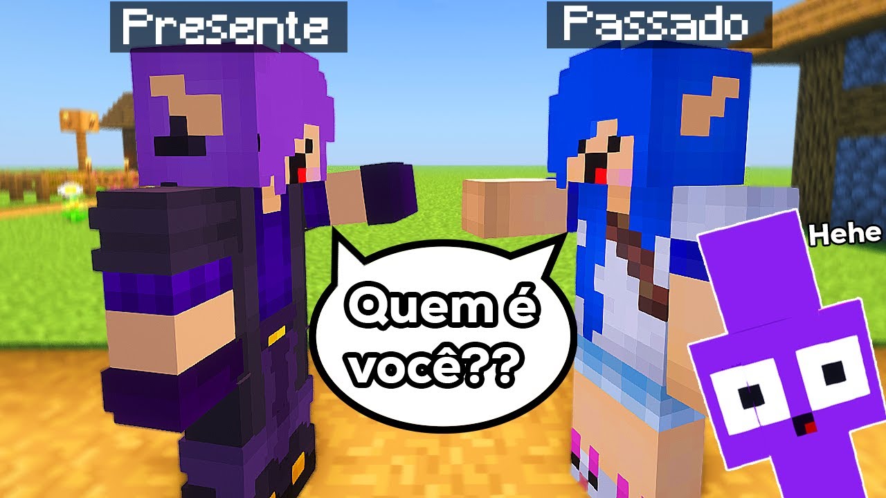 TROLLEI MINHA AMIGA COM UM MOD DE VIAGEM NO TEMPO!!!
