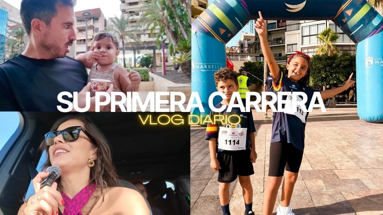 Su PRIMERA CARRERA 😱 + GALA os cuenta su EXPERIENCIA 😂 | VLOG