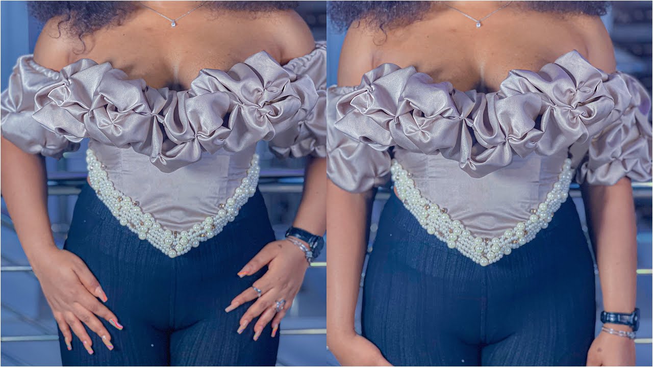 HOW TO MAKE A RUFFLED TOP . #tops #livingold2018 #myfirstyoutubevideo