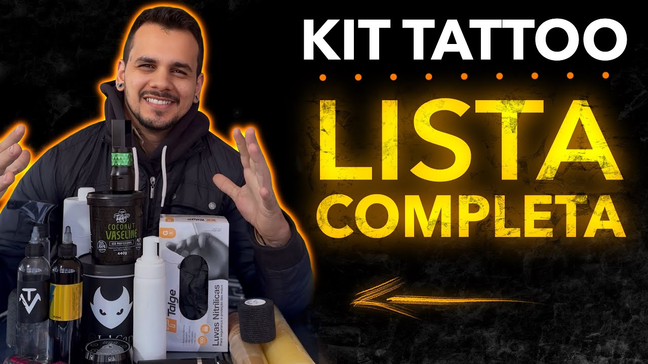 OQUE COMPRAR PARA COMEÇAR TATUAR? - Kit para tatuador iniciante