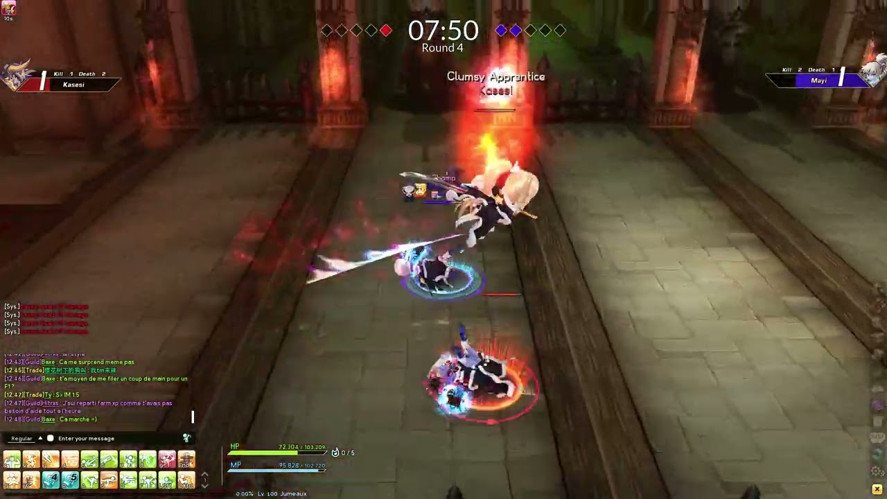 Overlord VS Twin ReDragonica PVP