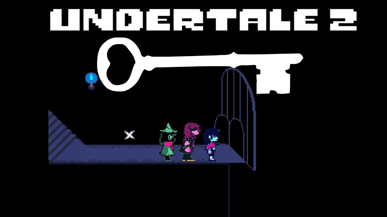 DELTARUNE - All Key pieces (step by step)