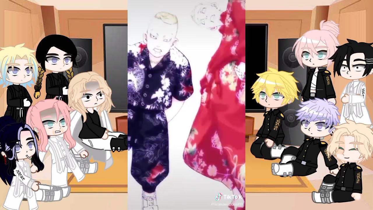 tokyo revengers react to black dragons takemichi 🐉🖤