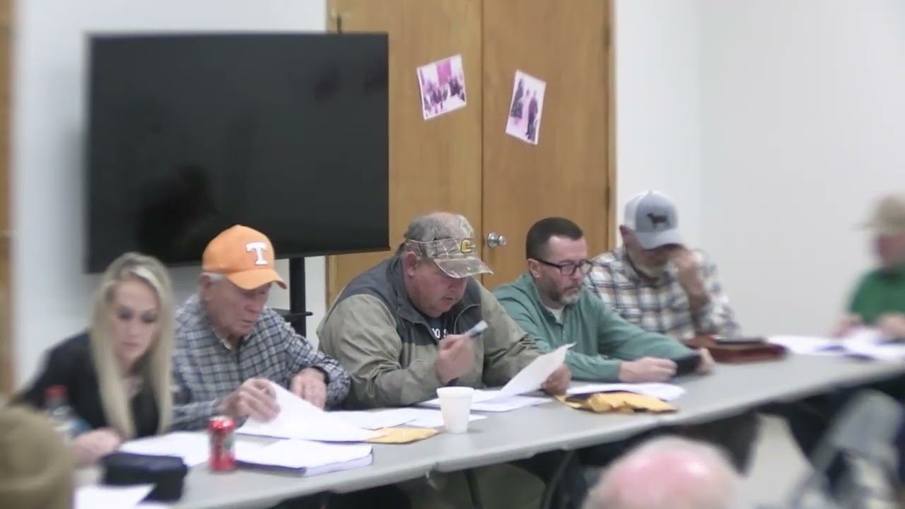 Polk Co Tn County Commission Meeting from 8-19-2026