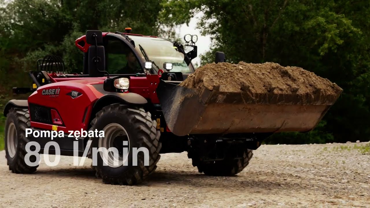 Wydajność w kompaktowych wymiarach – ładowarka teleskopowa Case IH Farmlift 626.
