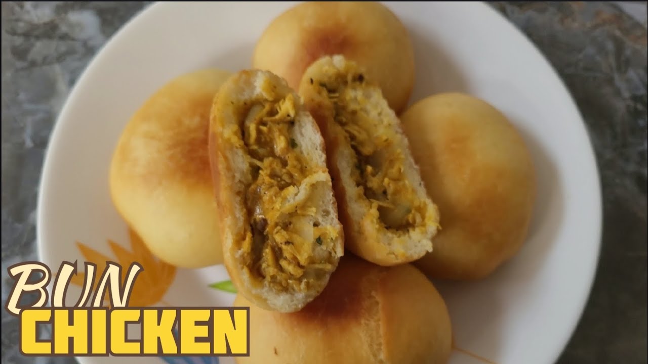 Bun Chicken recipie!!😋 |soft Bun & juicy filling
